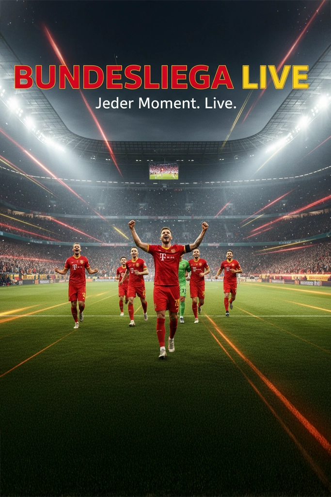 Bundesliga Live Cover – Deutsche Fußballspiele in HD & 4K