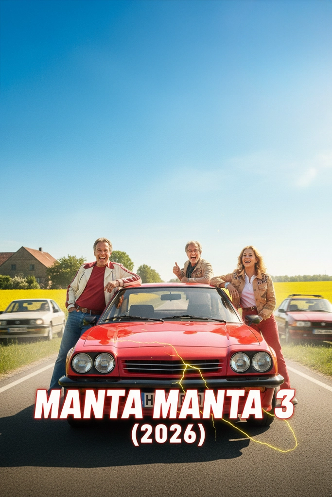 Manta Manta 3 2026 Filmcover – deutsche Kult-Comedy mit Nostalgie-Feeling als Highlight für IPTV 2026